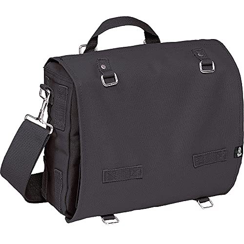 Brandit Męska torba wojskowa, duża torba (10 l), czarny, Large (10L)