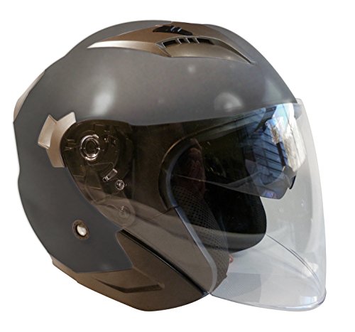 Kask TORX Moto matt3 Gun Metal, szary, rozmiar XL