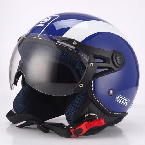 Sparco Riders 8966 Sparco Riders Demi-Jethelm, niebieski, rozmiar XS