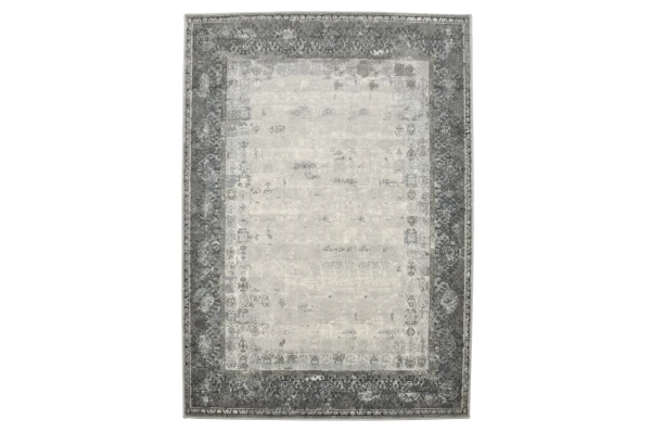 DYWAN VINTAGE DYWILAN MOON MIA 160x230 SILVER 100% WEŁNA