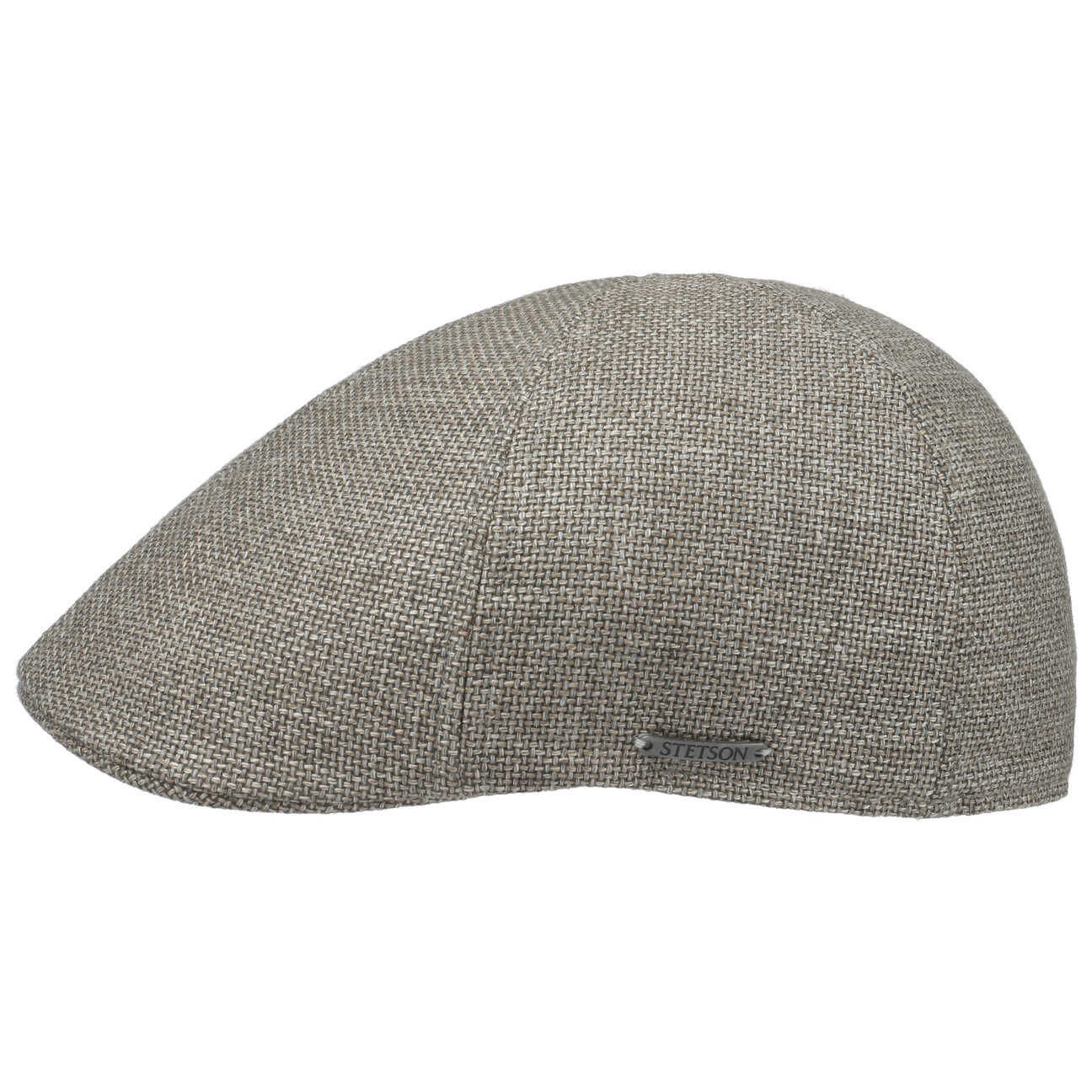 Płaski Kaszkiet Texas Taleco by Stetson, szaro-beżowy, 61 cm