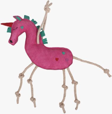 Zabawka dla konia zamszowa - QHP - unicorn
