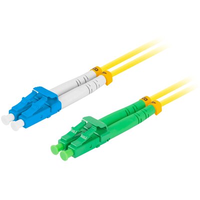Lanberg kabel światłowodowy FO-LALU-SD11-0020-YE 2m
