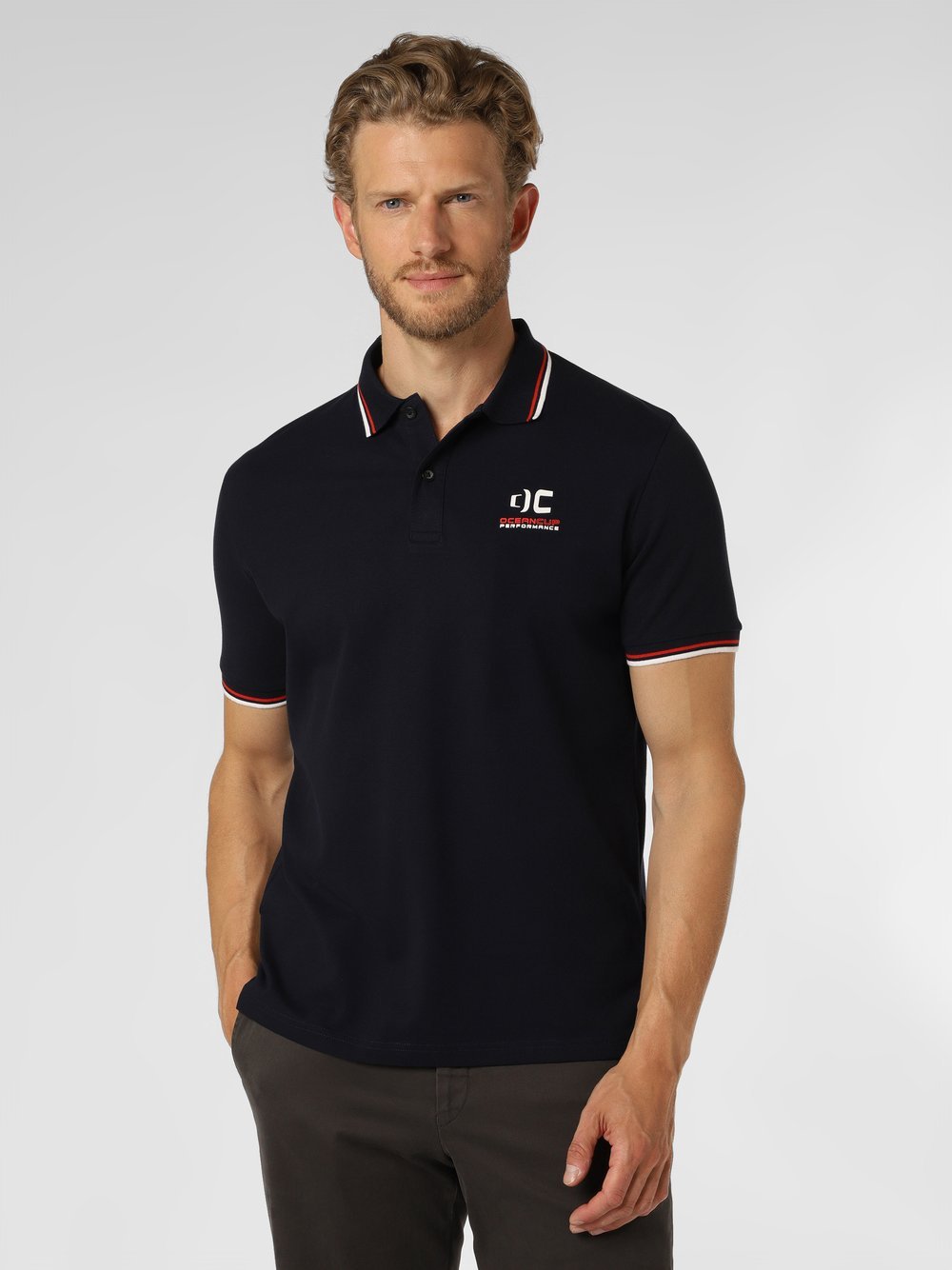 Ocean Cup - Męska koszulka polo, niebieski