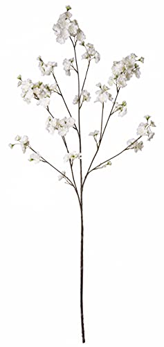 Flower-Power 4024077734701 sztuczne kwiaty, poliester, kremowy, 130 cm