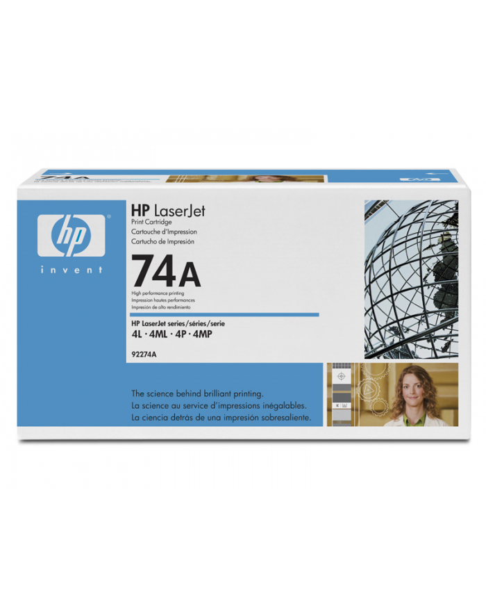 Toner HP 74A 92274A do LJ-4L/4ML/4P/4MP 3k Black