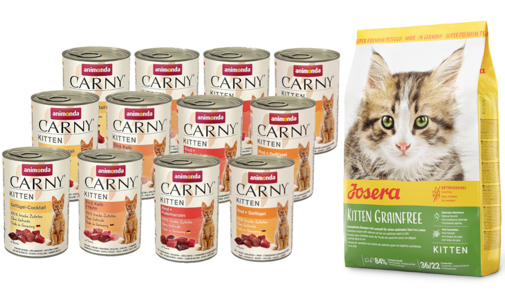 Animonda Cat Carny Kitten smak wołowina drób 400g 83714