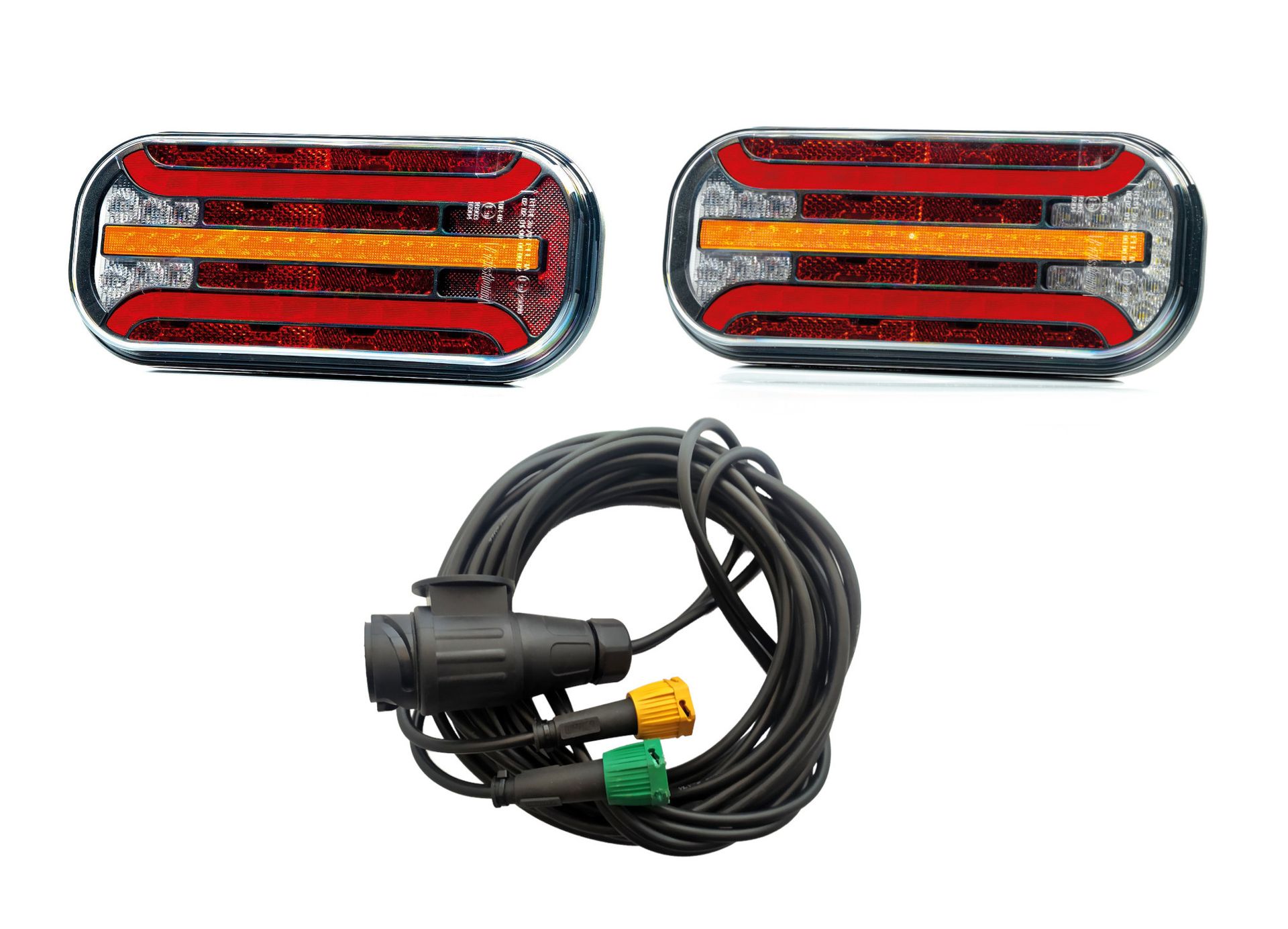 Zestaw LED oświetleniowy 2xFT-230 z wiązką 5m 13PIN