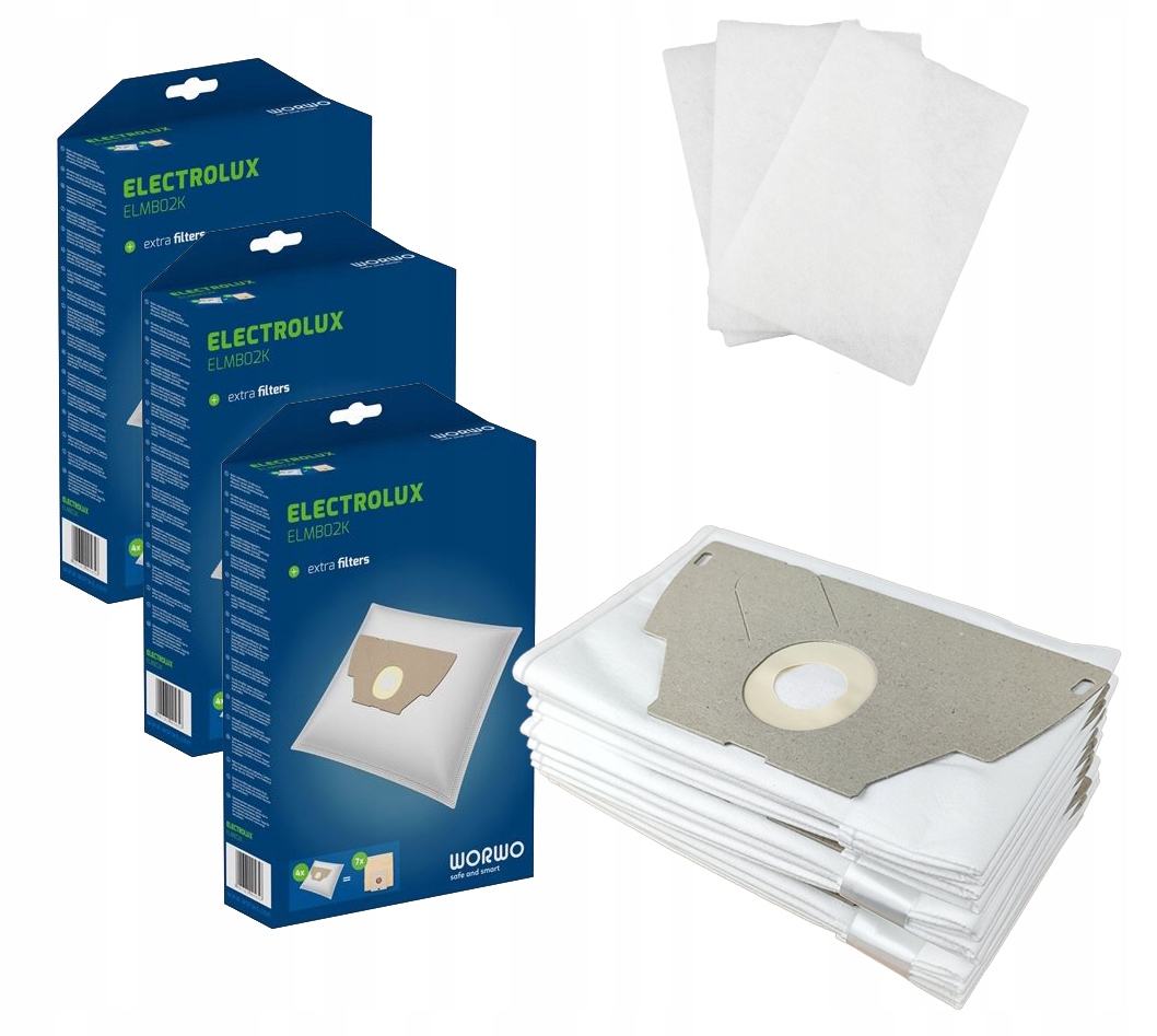 Worki 12x Do Odkurzacza Electrolux Z1161 Mondo
