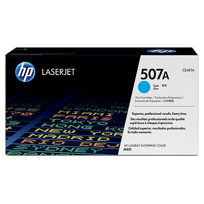 oryginalny toner HP 507A [ce401a] cyan