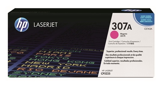 oryginalny toner HP 307A [ce743a] magenta