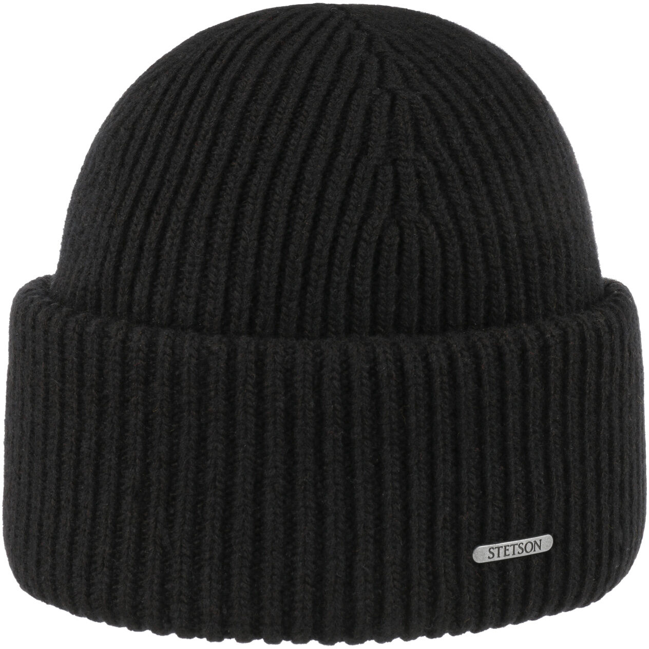 Czapka Wełniana Classic Uni by Stetson, czarny, One Size