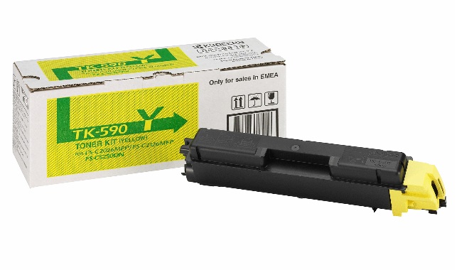 oryginalny toner Kyocera [TK-590Y] yellow