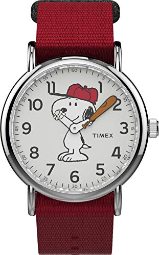 Timex Zegarek Weekender x Peanuts 38 mm, Snoopy, Pasek