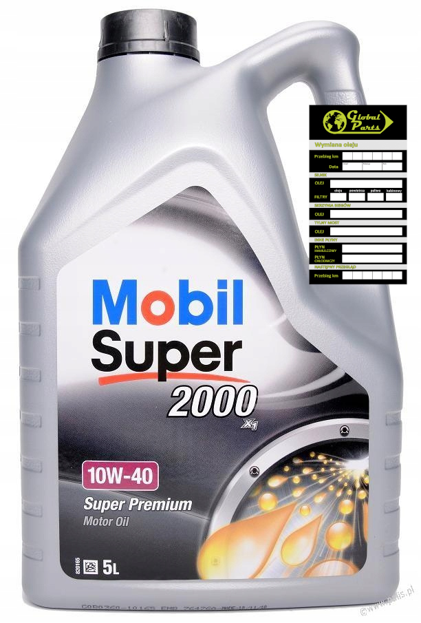 MOBIL SUPER 2000  10W40  5L
