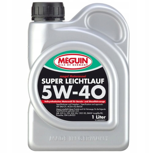 Unbekannt meguin megol olej Super (bieżne syntetyczny), 1 l 4808