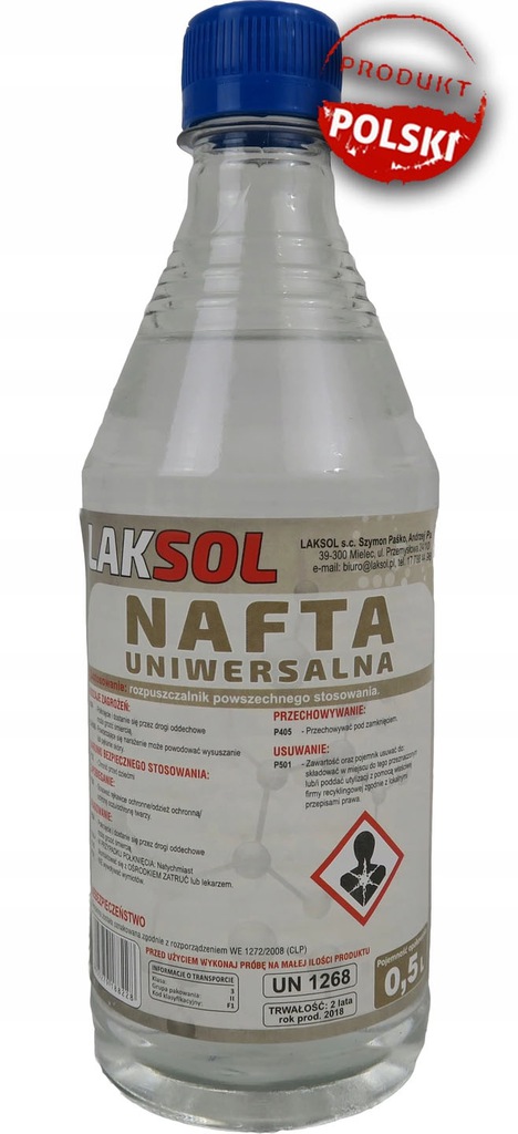 Laksol, Nafta do lampy naftowej, 0,5 l