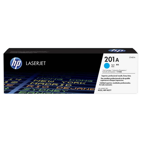 oryginalny toner HP 201A [cf401a] cyan