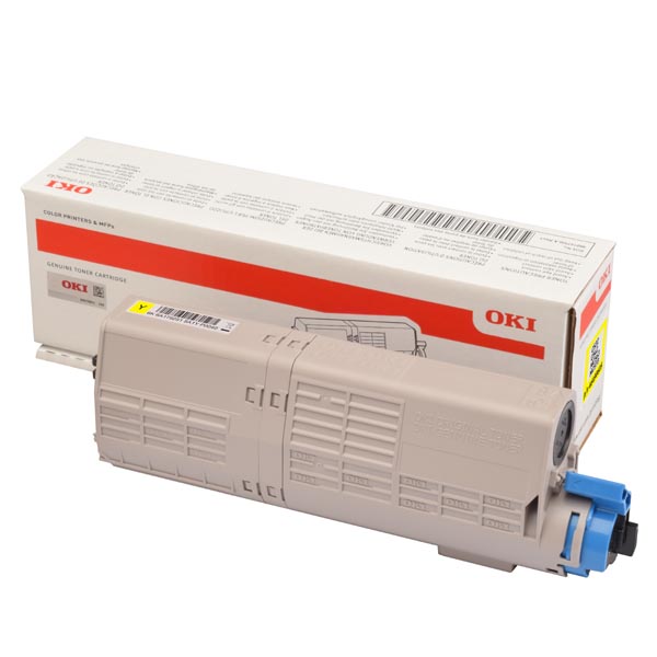 oryginalny toner OKI [46490605] yellow