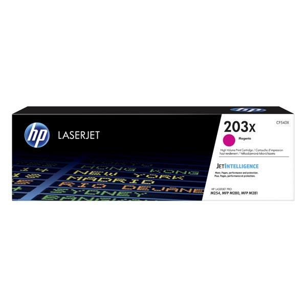 oryginalny toner HP 203X [CF543X] magenta