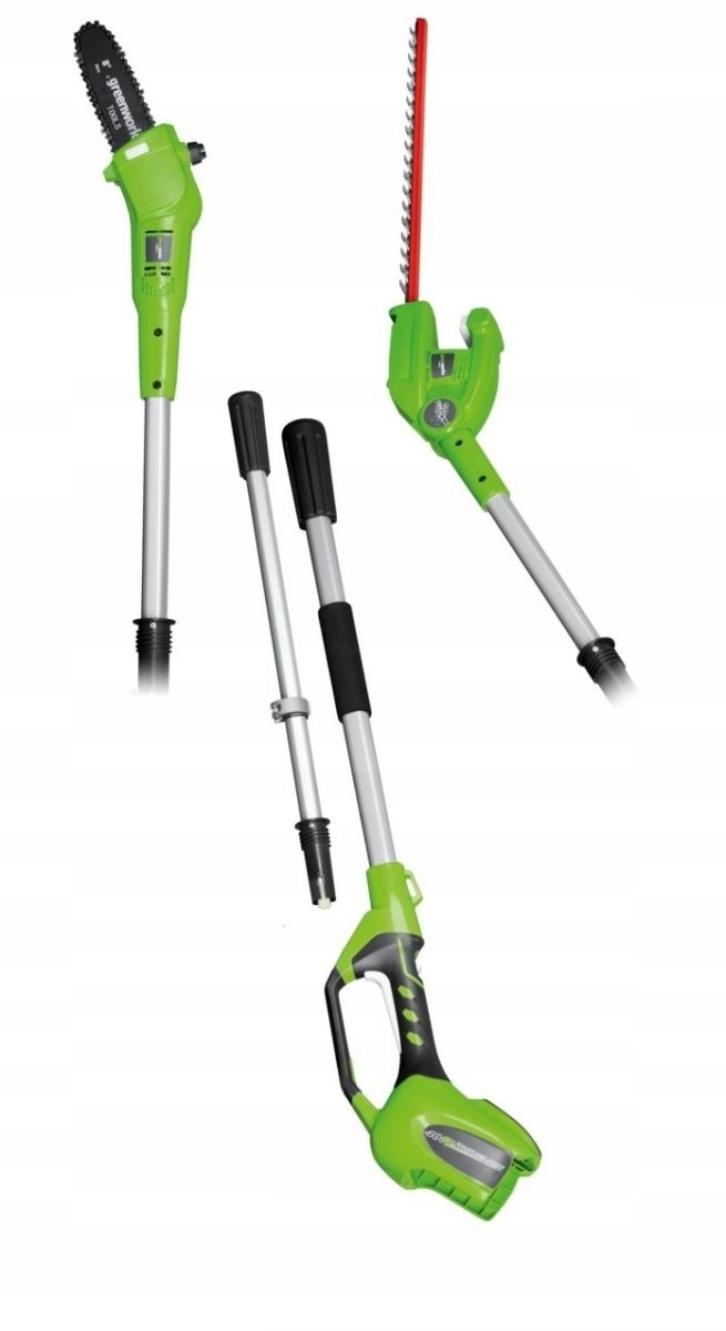 GREENWORKS 40V Pilarka/Nożyce do żywopłotu na wysięgniku GREENWORKS GD40PSH 1303907