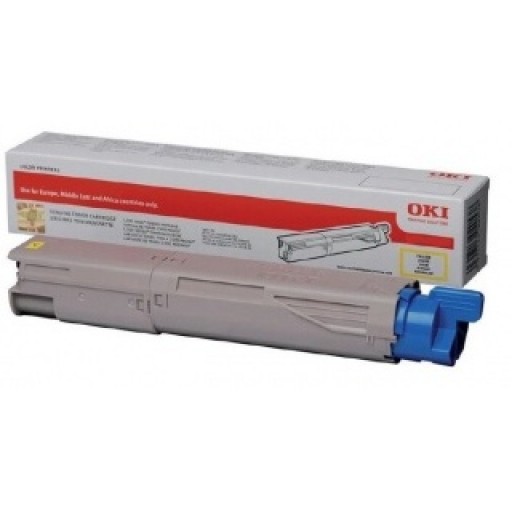 oryginalny toner OKI [45862837] yellow