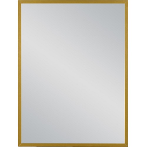 Lustro łazienkowe prostokątne 60x80 cm złota rama