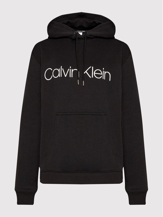 Calvin Klein Curve Bluza Inclusive Core Logo K20K203635 Czarny Regular Fit