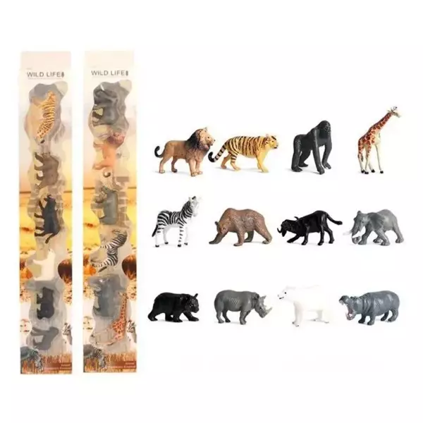 Zwierzęta ZOO 6szt - Trifox