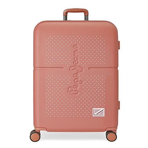 Pepe Jeans Laila średnia walizka, 48 x 70 x 28 cm, czerwona, 48 x 70 x 28 cm, średnia walizka