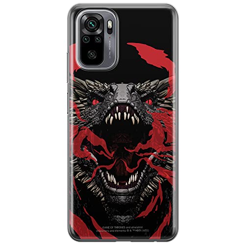 ERT GROUP etui na telefon Xiaomi REDMI NOTE 10/ 10S, case oryginalny i oficjalnie licencjonowany przez Game od Thrones, wzór Gra o Tron 004, optymalnie dopasowane, plecki z TPU