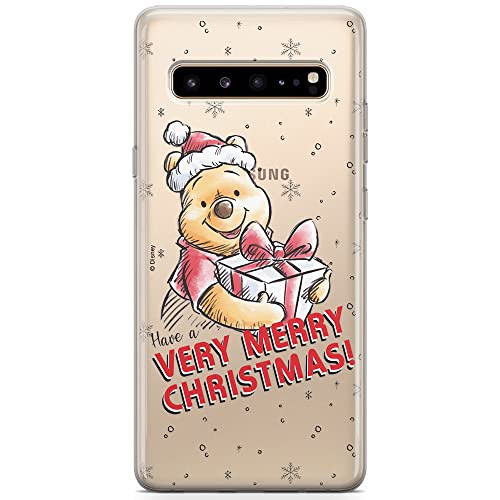 ERT GROUP etui na telefon Samsung S10 5G, case oryginalny i oficjalnie licencjonowany przez Disney, wzór Kubuś i Przyjaciele 024, optymalnie dopasowane, plecki z TPU częściowo przeźroczyste