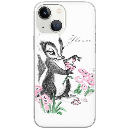ERT GROUP etui na telefon Apple Iphone 13 MINI, case oryginalny i oficjalnie licencjonowany przez Disney, wzór Skunks 001, optymalnie dopasowane, plecki z TPU