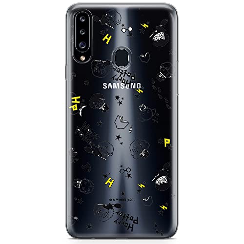 ERT GROUP etui na telefon Samsung A20S, case oryginalny i oficjalnie licencjonowany przez Harry Potter, wzór 027, optymalnie dopasowane, plecki z TPU częściowo przeźroczyste