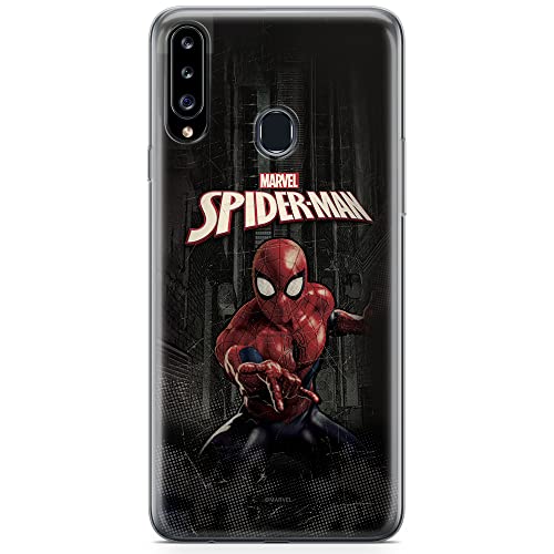Etui Spider Man 007 Marvel Nadruk pełny Czarny Producent: Samsung, Model: A20S