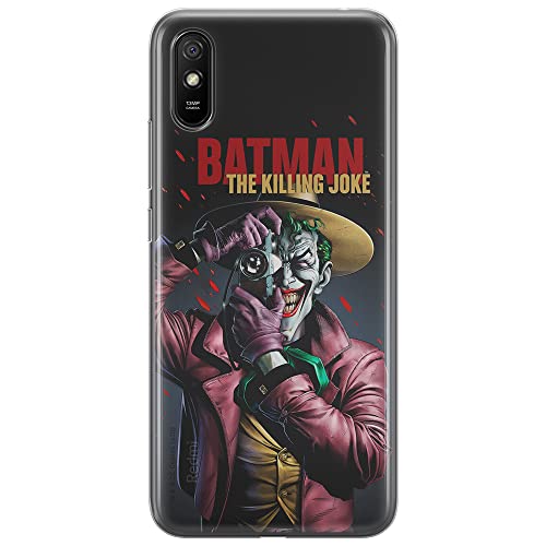 ERT GROUP etui na telefon Xiaomi REDMI 9A, case oryginalny i oficjalnie licencjonowany przez DC, wzór Joker 008, optymalnie dopasowane, plecki z TPU