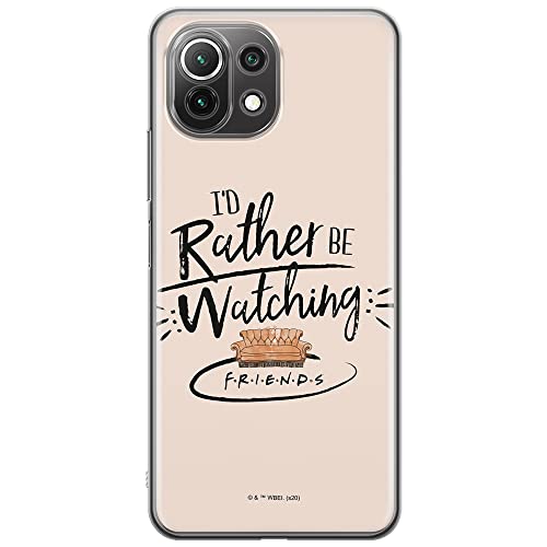 ERT GROUP etui na telefon Xiaomi 11 LITE 4G/5G, case oryginalny i oficjalnie licencjonowany przez Friends, wzór 012, optymalnie dopasowane, plecki z TPU