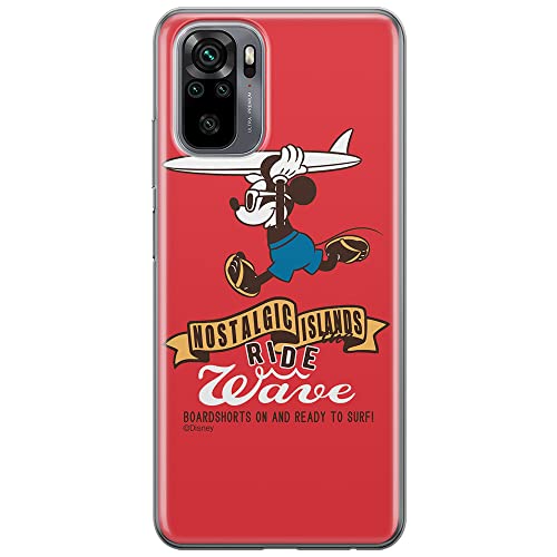 ERT GROUP etui na telefon Xiaomi REDMI NOTE 10/ 10S, case oryginalny i oficjalnie licencjonowany przez Disney, wzór Mickey 008, optymalnie dopasowane, plecki z TPU
