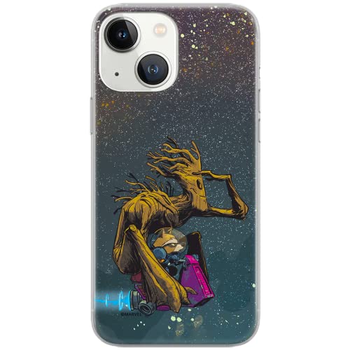 ERT GROUP etui na telefon Apple Iphone 13, case oryginalny i oficjalnie licencjonowany przez Marvel, wzór Strażnicy Galaktyki 004, optymalnie dopasowane, plecki z TPU