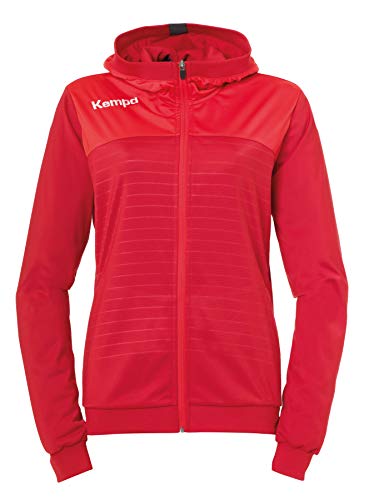 Kempa Emotion 2.0 damska kurtka z kapturem kurtka, kolor chili/czerwony, S