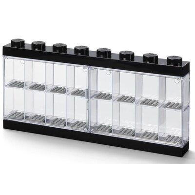 Lego ROOM Pojemnik na 16 minifigurek czarny
