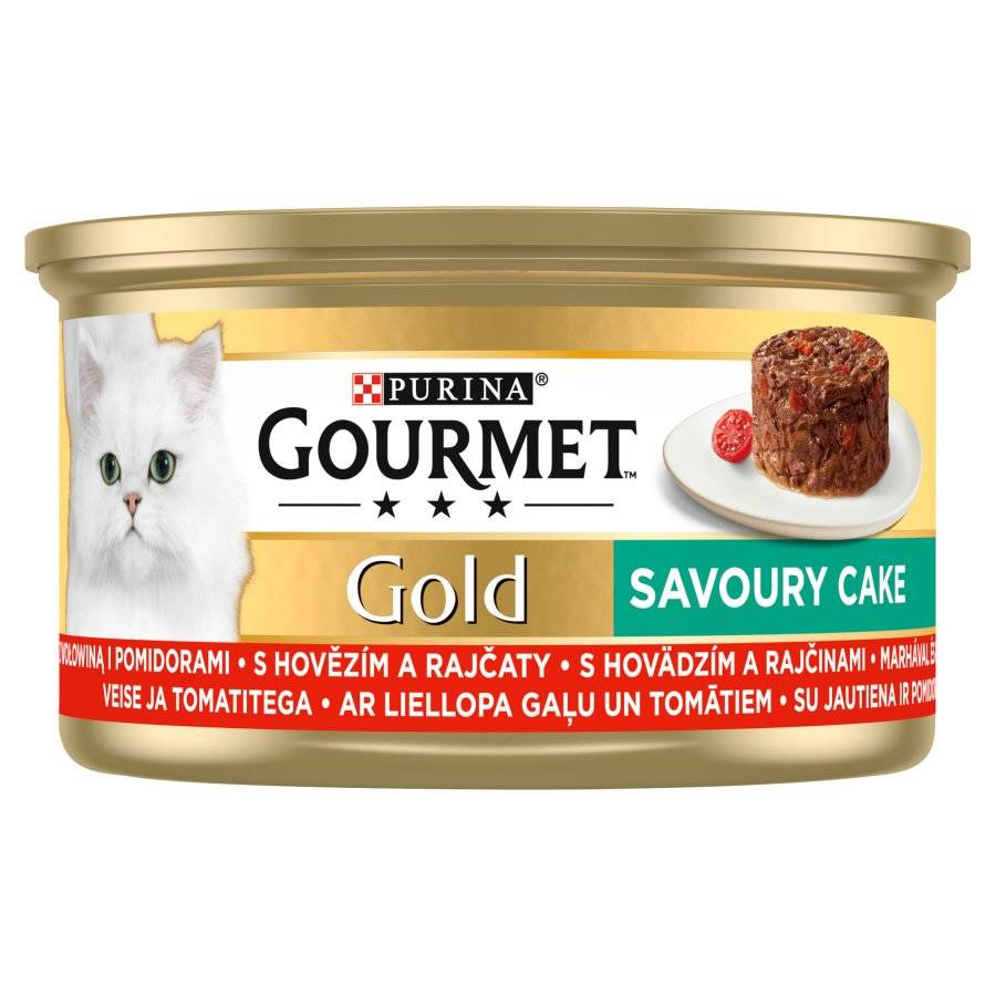 Purina Gourmet Gold wołowina w pomidorach 85g