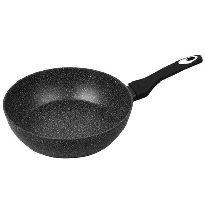 Klausberg Patelnia granitowa głęboka 24cm KLAUSBERG MARMO GOLD [KB-7293] KB-7293