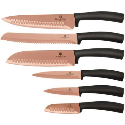 Berlingerhaus ZESTAW NOŻY KUCHENNYCH BH-2648 ROSE GOLD BH-2648
