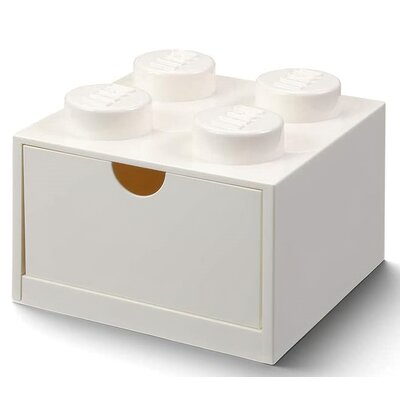 Lego Desk Drawer 4 White