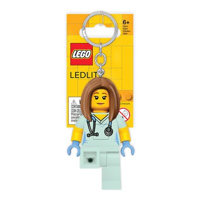 Brelok LEGO Pielęgniarka LGL-KE156 z latarką