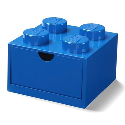 Lego Desk Drawer 4 Blue