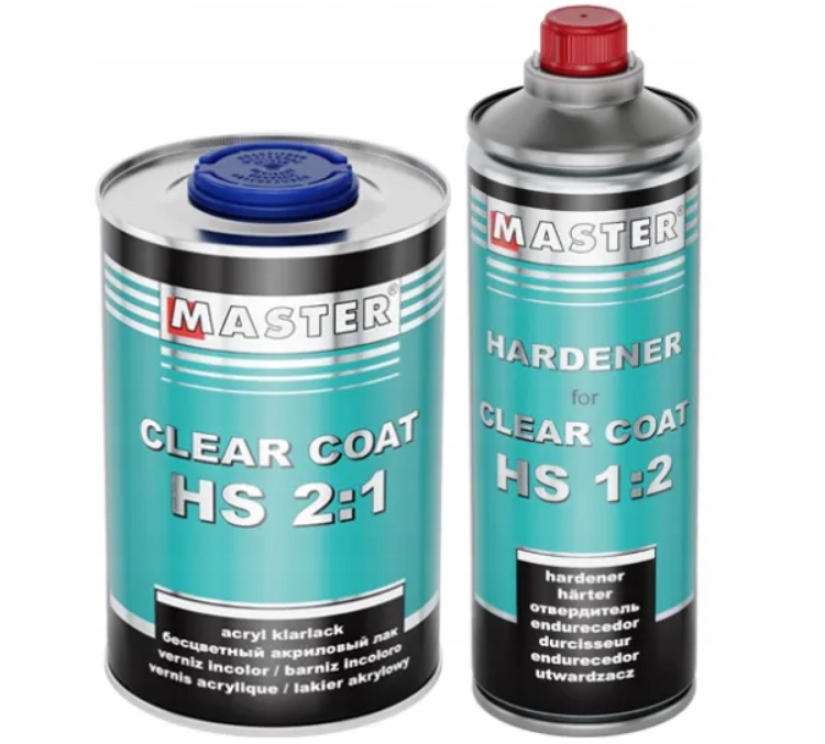 TROTON MASTER LAKIER AKRYLOWY BEZBARWNY CLAR LACK HS 2:1 1L + UTWARDZACZ 0,5L 2238+1804