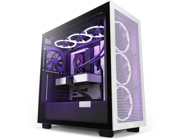 NZXT H7 Flow okno (czarno-biały)