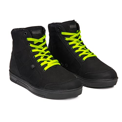 Ozone Town buty motocyklowe, wzmocnione obcasy i podeszwy, antypoślizgowa podeszwa, wentylacja, elementy odblaskowe, antybakteryjna wkładka